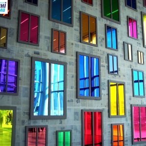 Декорування пластикових вікон кольоровою плівкою